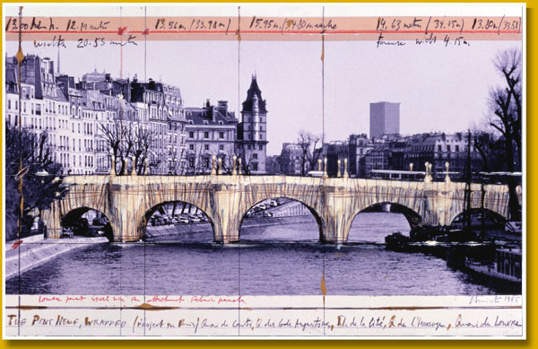 The Pont Neuf Wrapped